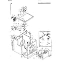 Kenmore 1106118250 machine sub-assembly diagram