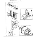 Kenmore 1106118250 bulkhead assembly diagram