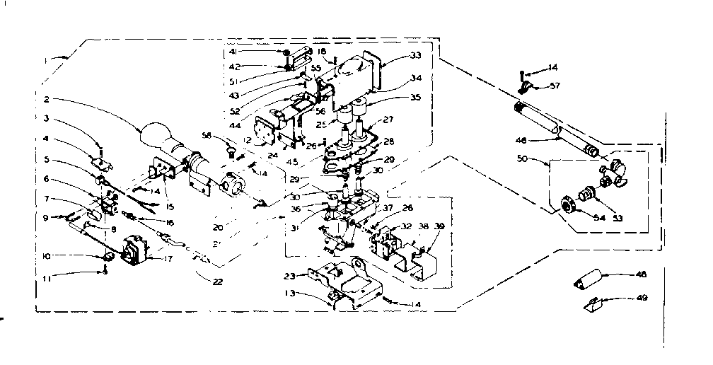 Kenmore 1106117801 white rodgers burner assembly diagram