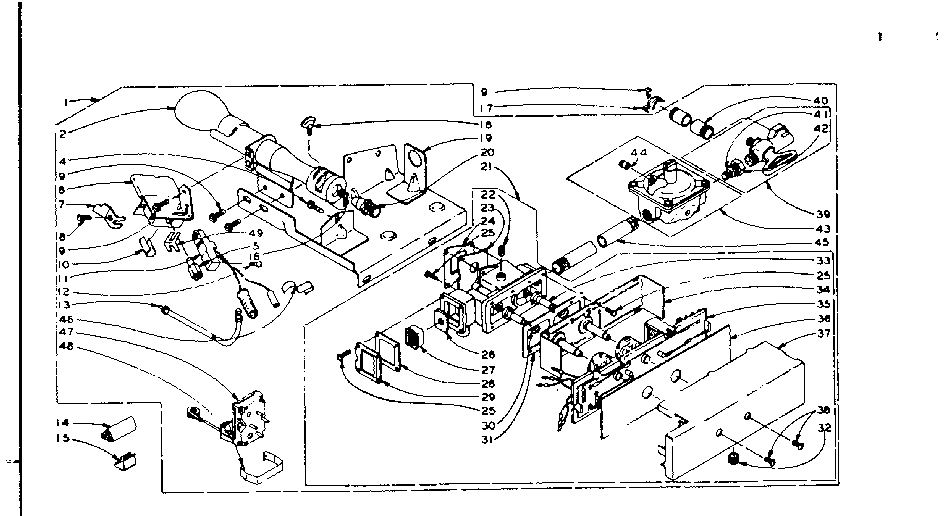 Kenmore 1106117801 dole burner assembly diagram