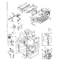 Kenmore 1106117820 machine sub-assembly diagram