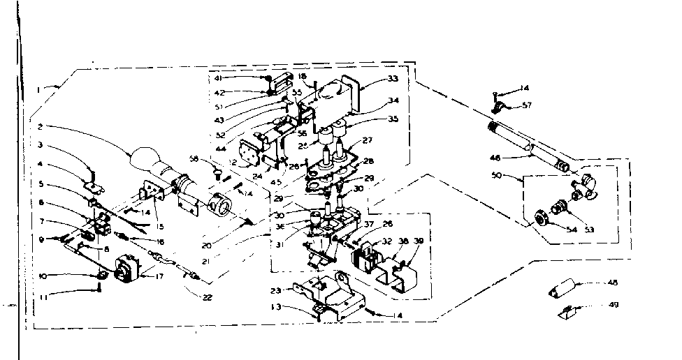 Kenmore 1106117511 white rodgers burner assembly diagram