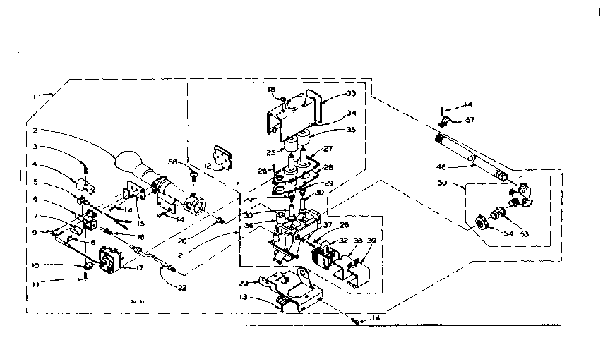Kenmore 1106117231 white rodgers burner assembly diagram