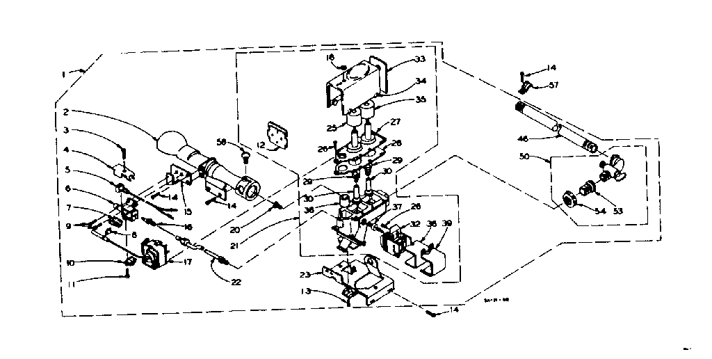 Kenmore 1106117240 white rodgers burner assembly diagram