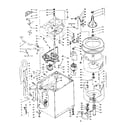 Kenmore 1106205500 mechine sub assembly diagram