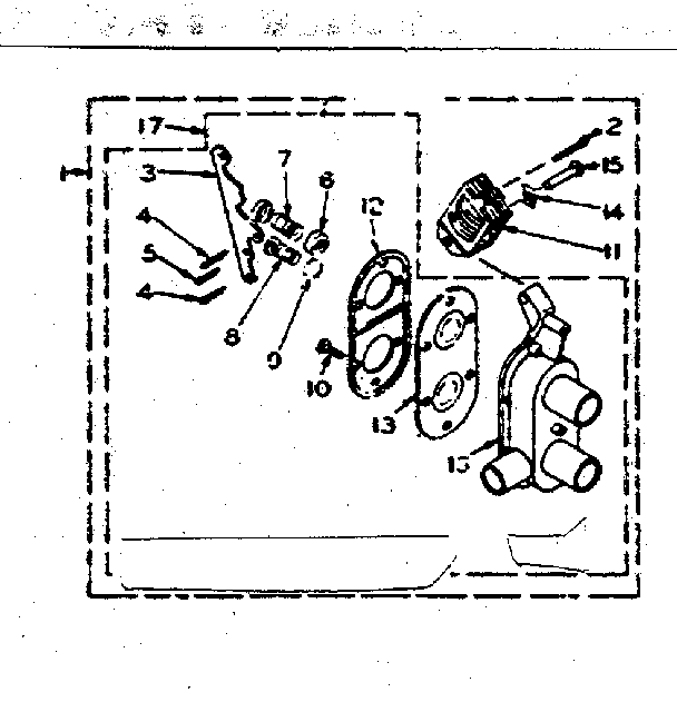 Kenmore 1106205400 two way valve assembly diagram