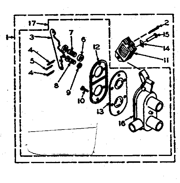 Kenmore 1106205102 two way valve assembly diagram
