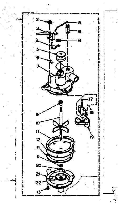 Kenmore 1106204652 pump assembly diagram