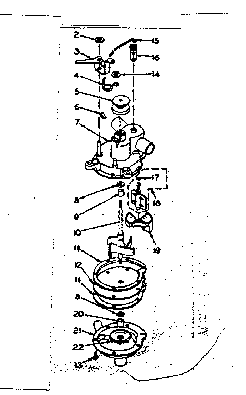 Kenmore 1106204652 alternate pump assemblies diagram