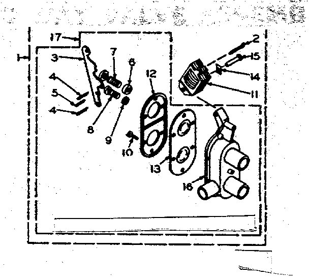 Kenmore 1106204653 two way valve assembly diagram