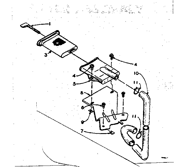 Kenmore 1106205751 filter assembly diagram