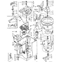Kenmore 1106204853 machine sub assembly diagram