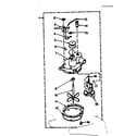 Kenmore 1106204002 pump assembly diagram