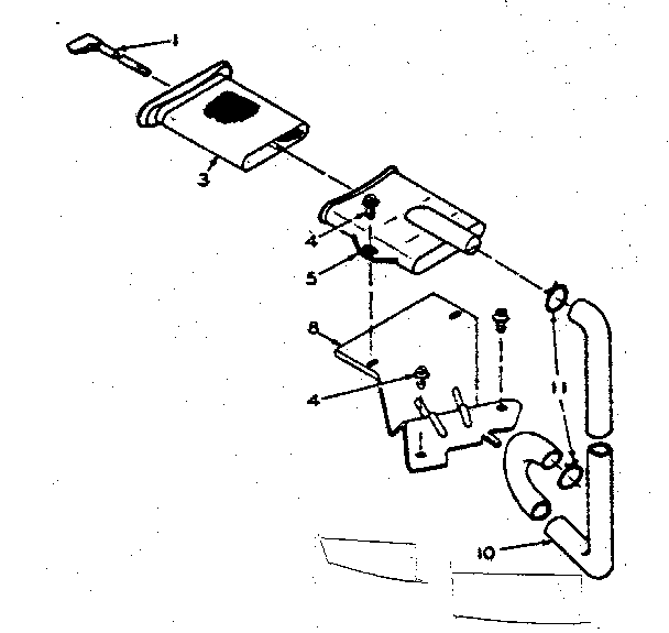 Kenmore 1106205704 filter assembly diagram