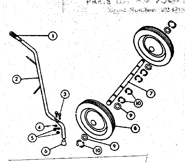 Craftsman 10217038 portable kit (model no. 102.17590) diagram