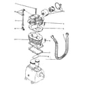 Craftsman 10217311 cylinder and muffler assembly diagram