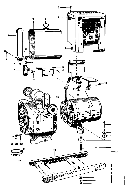 Craftsman 11320992 generator diagram