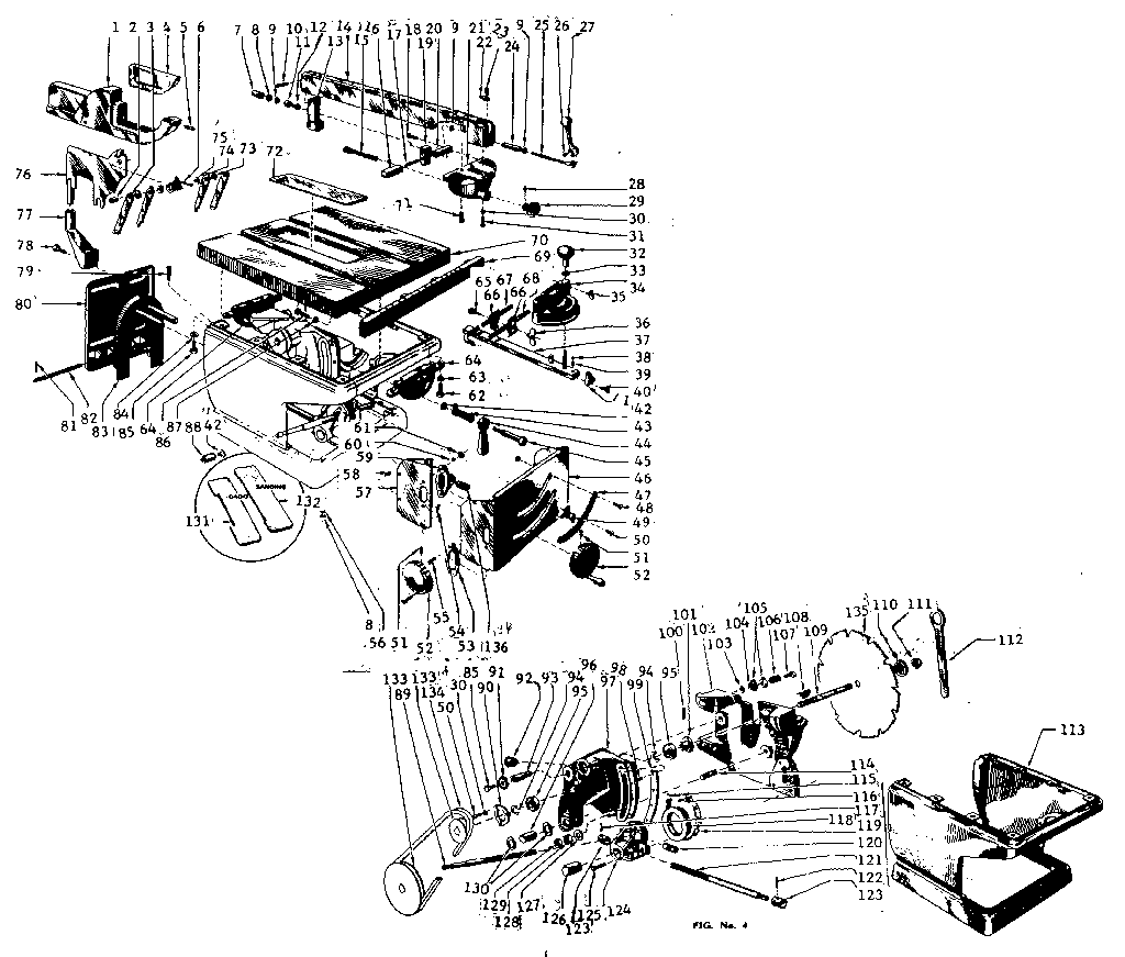 Craftsman 1131031 unit diagram