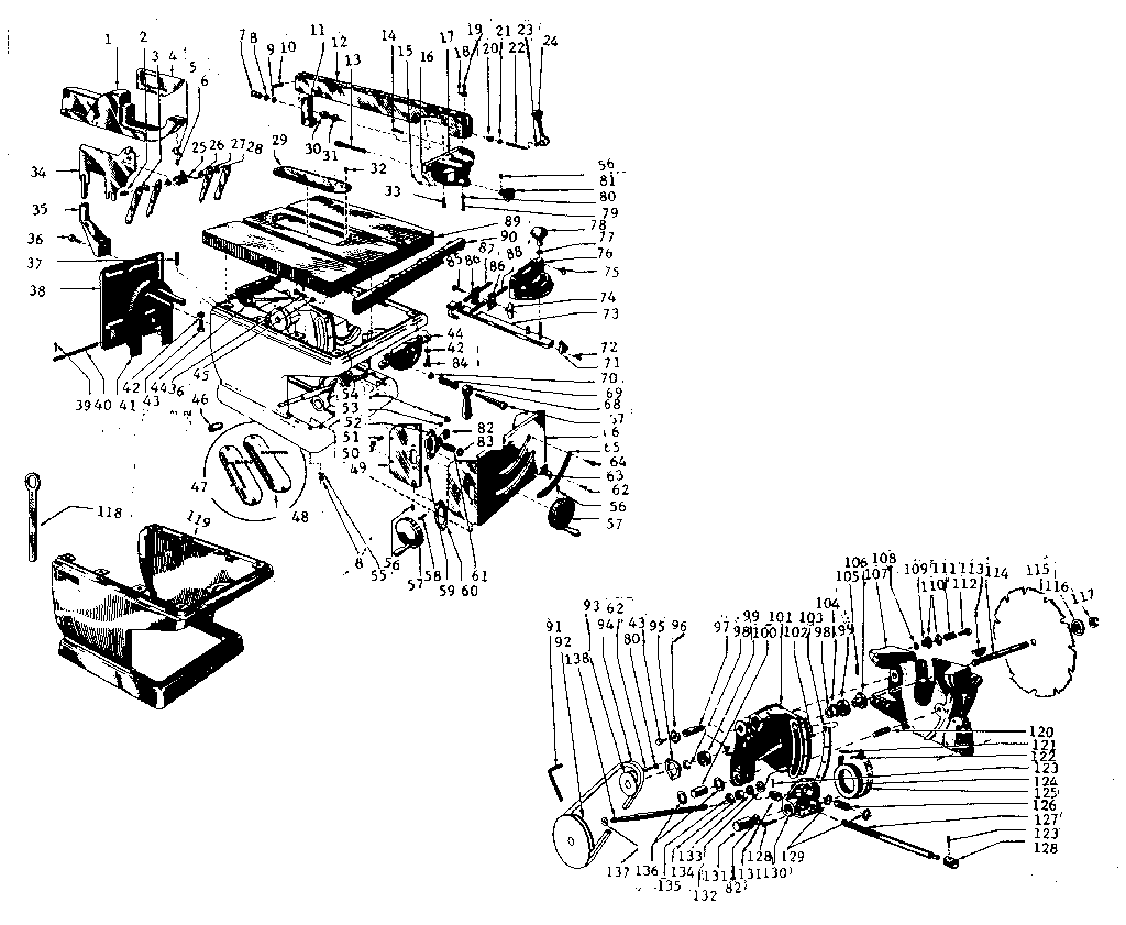 Craftsman 1131011 unit diagram