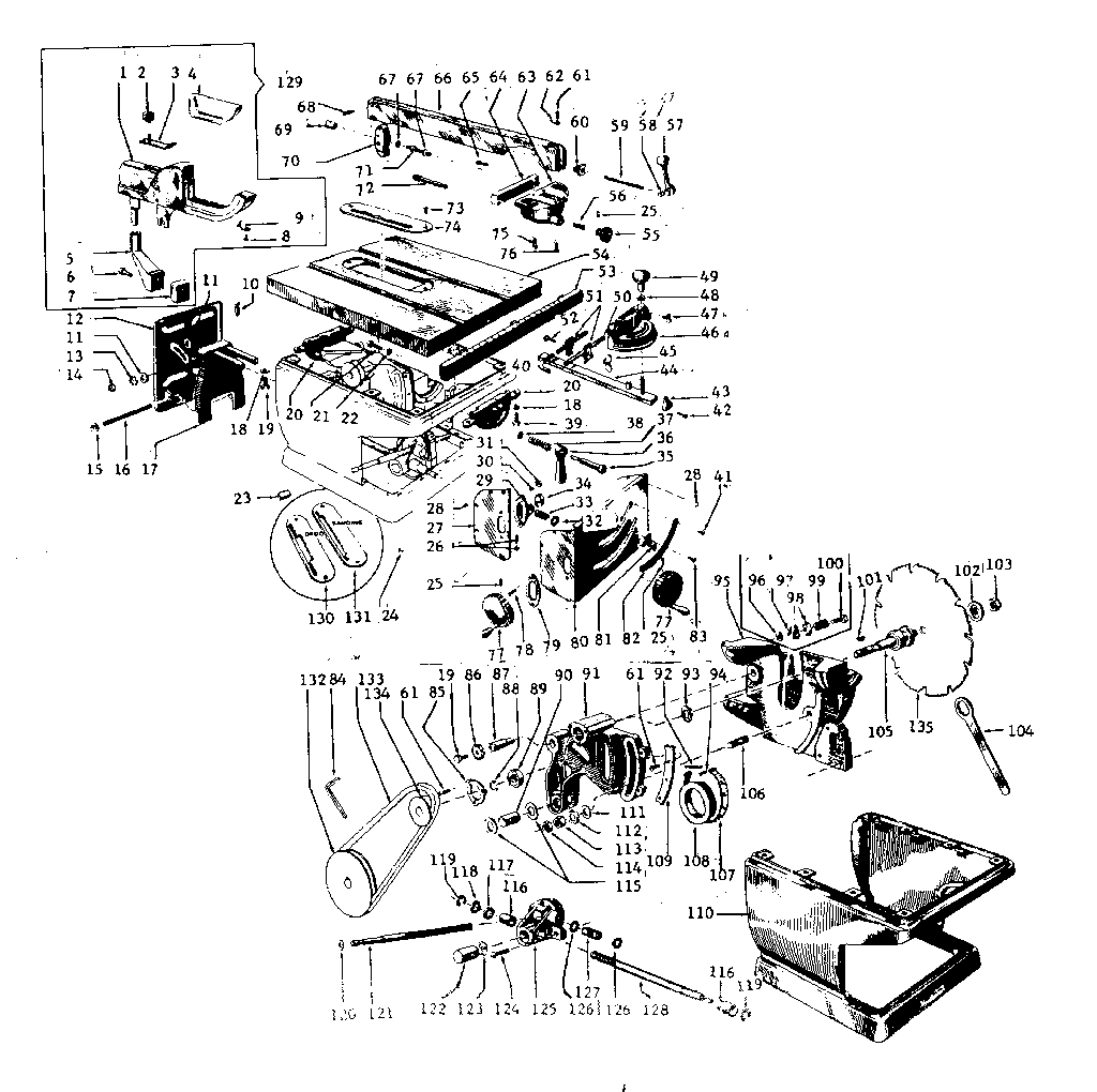 Craftsman 11327700 unit diagram