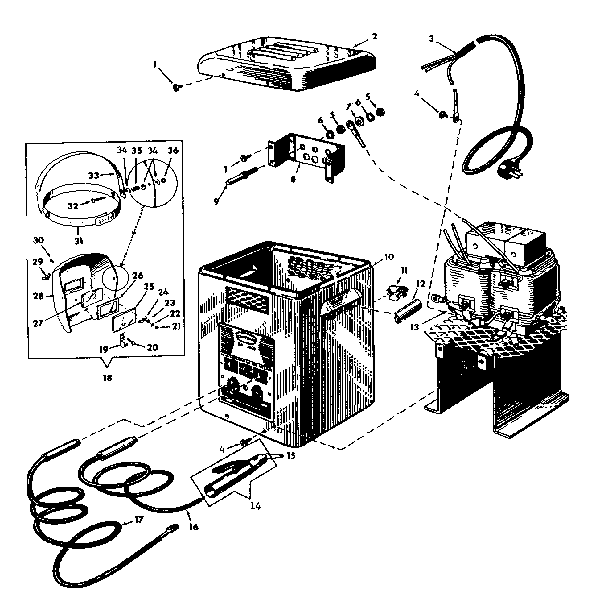 Craftsman 113203050 unit diagram