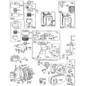 Briggs & Stratton 190400 TO 190499 (2504 - 2767) carburetor assembly diagram