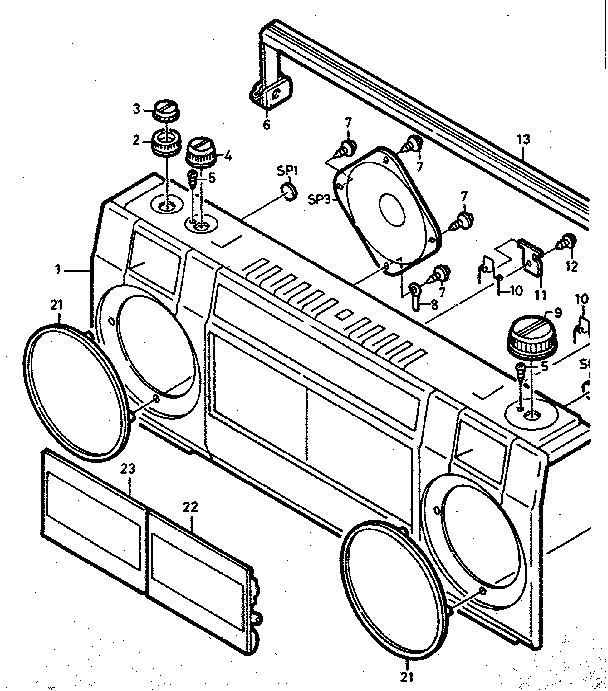 LXI 56421341550 cabinet diagram