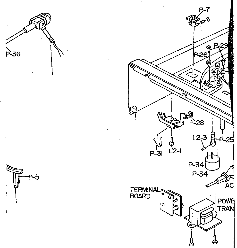 LXI 30491815550 speed selector lever assembly diagram