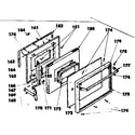 Kenmore 6284518010 door diagram