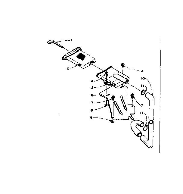 Kenmore 1105814651 filter assembly diagram