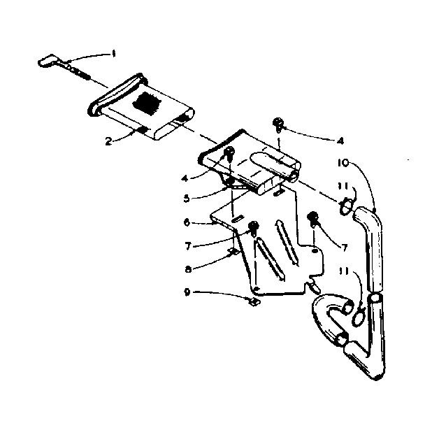 Kenmore 1105815653 filter assembly diagram