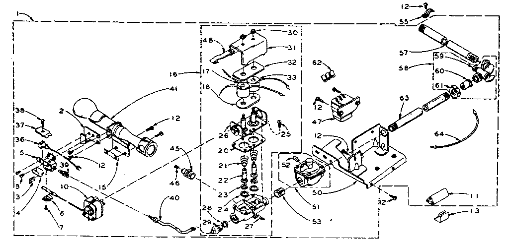 Kenmore 1105817830 white rodgers burner assembly diagram