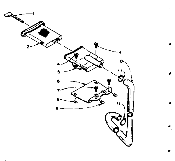 Kenmore 1105904151 filter assembly diagram