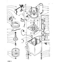 Kenmore 1105905350 machine sub-assembly diagram