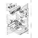 Kenmore 1105904751 top and console assembly diagram