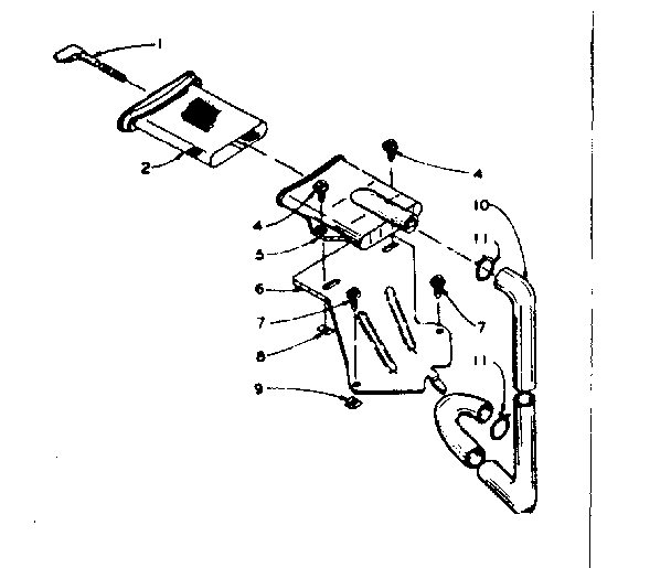 Kenmore 1105904752 filter assembly diagram