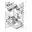 Kenmore 1105905713 top and console assembly diagram