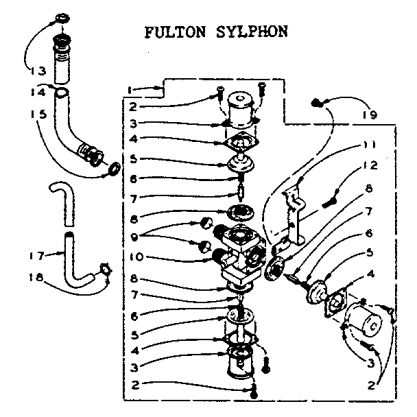Kenmore 1105904852 mixing valve assembly--fulton sylphon diagram