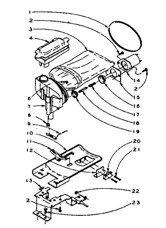 Kenmore 1105905953 dispenser assembly diagram