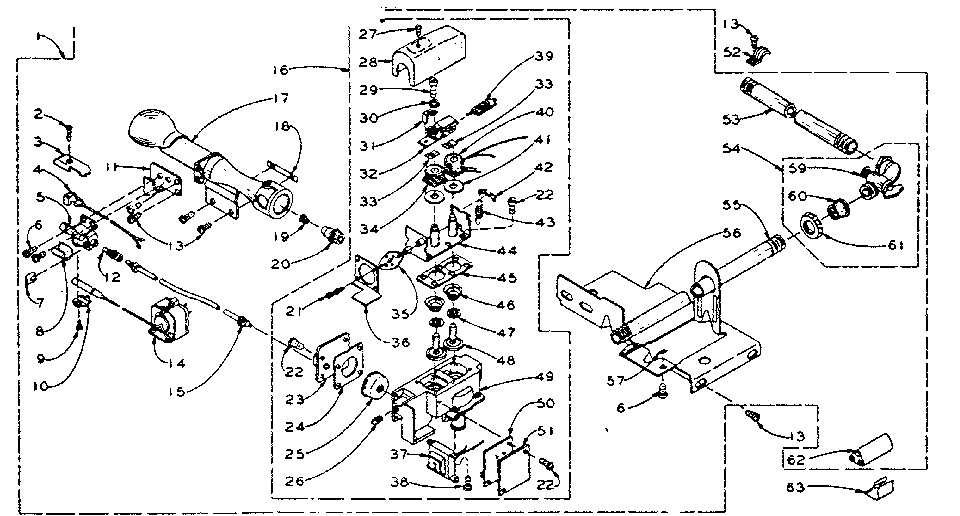 Kenmore 1105907710 whirlpool burner assembly (white rogers pilot) diagram