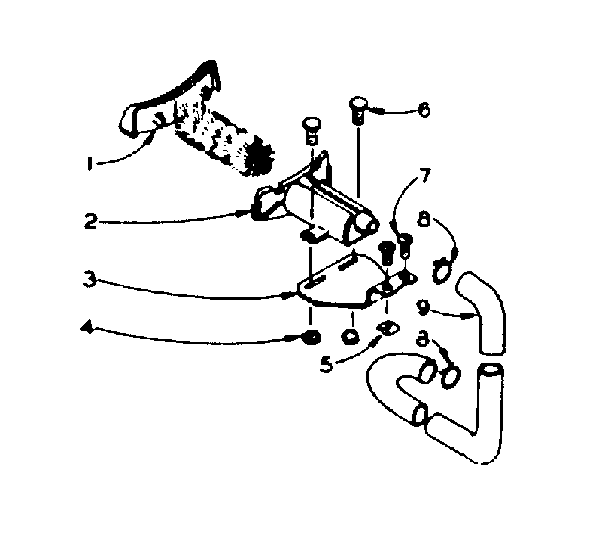 Kenmore 1106004201 filter assembly diagram