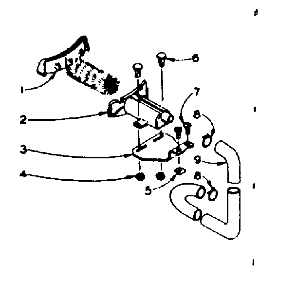 Kenmore 1106004202 filter assembly diagram