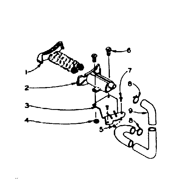 Kenmore 1106005651 filter assembly diagram