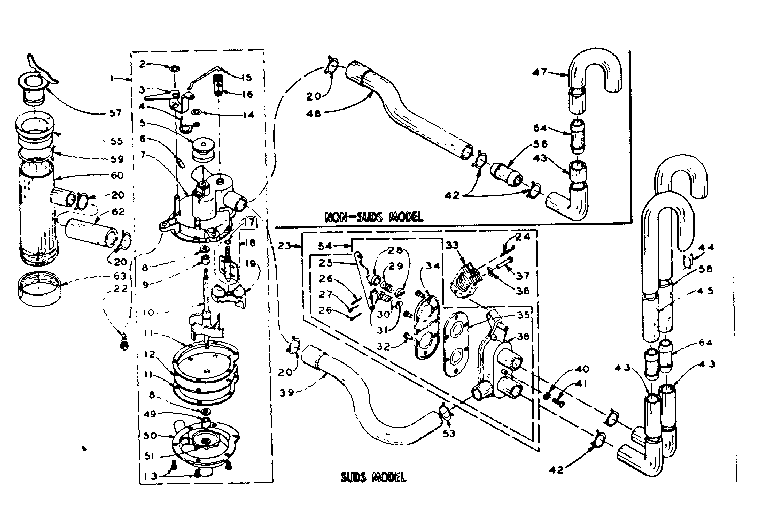 Kenmore 1106005603 water system diagram