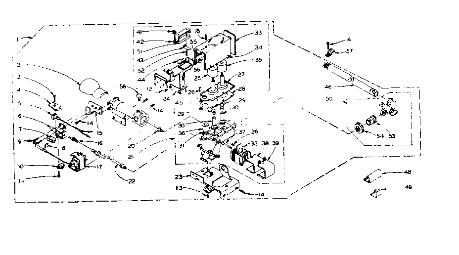 Kenmore 1106007711 white rodgers burner assembly diagram