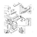 Kenmore 1106008600 machine sub-assembly diagram