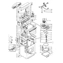 Kenmore 1106008800 machine sub-assembly diagram