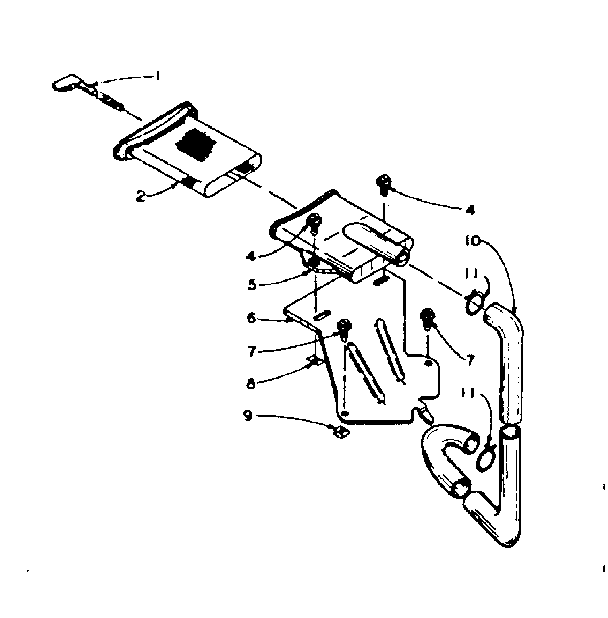 Kenmore 1106015750 filter assembly diagram
