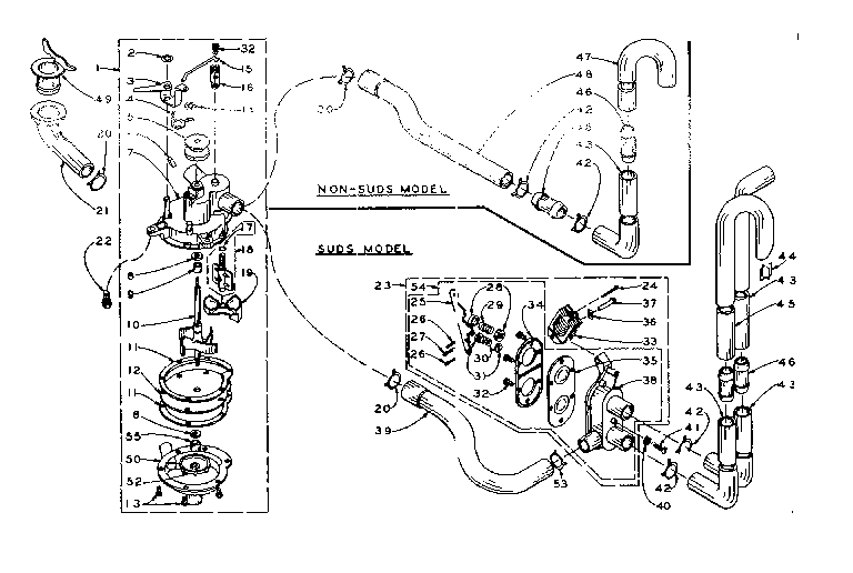 Kenmore 1106015761 water system diagram