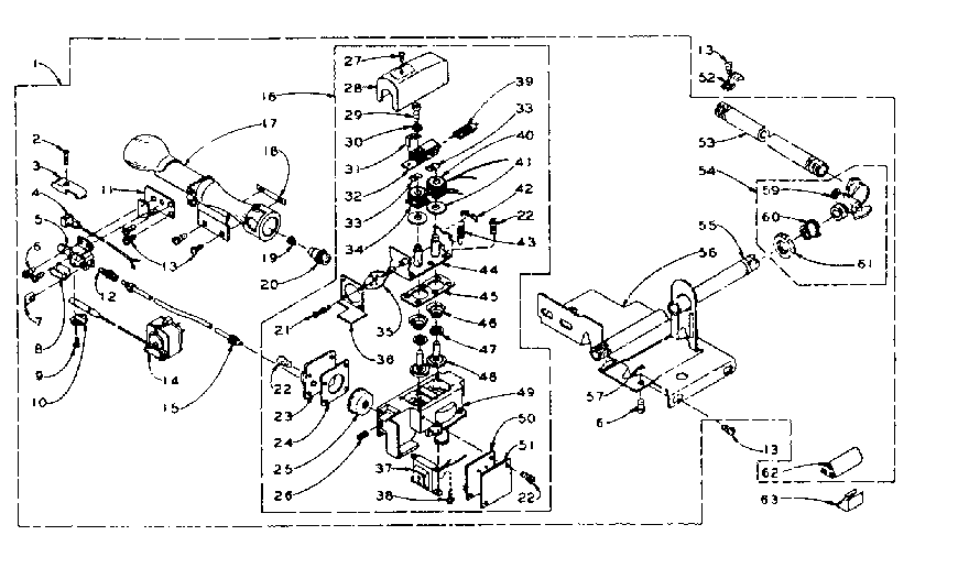 Kenmore 1106017700 whirlpool burner assembly (white rodgers pilot) diagram